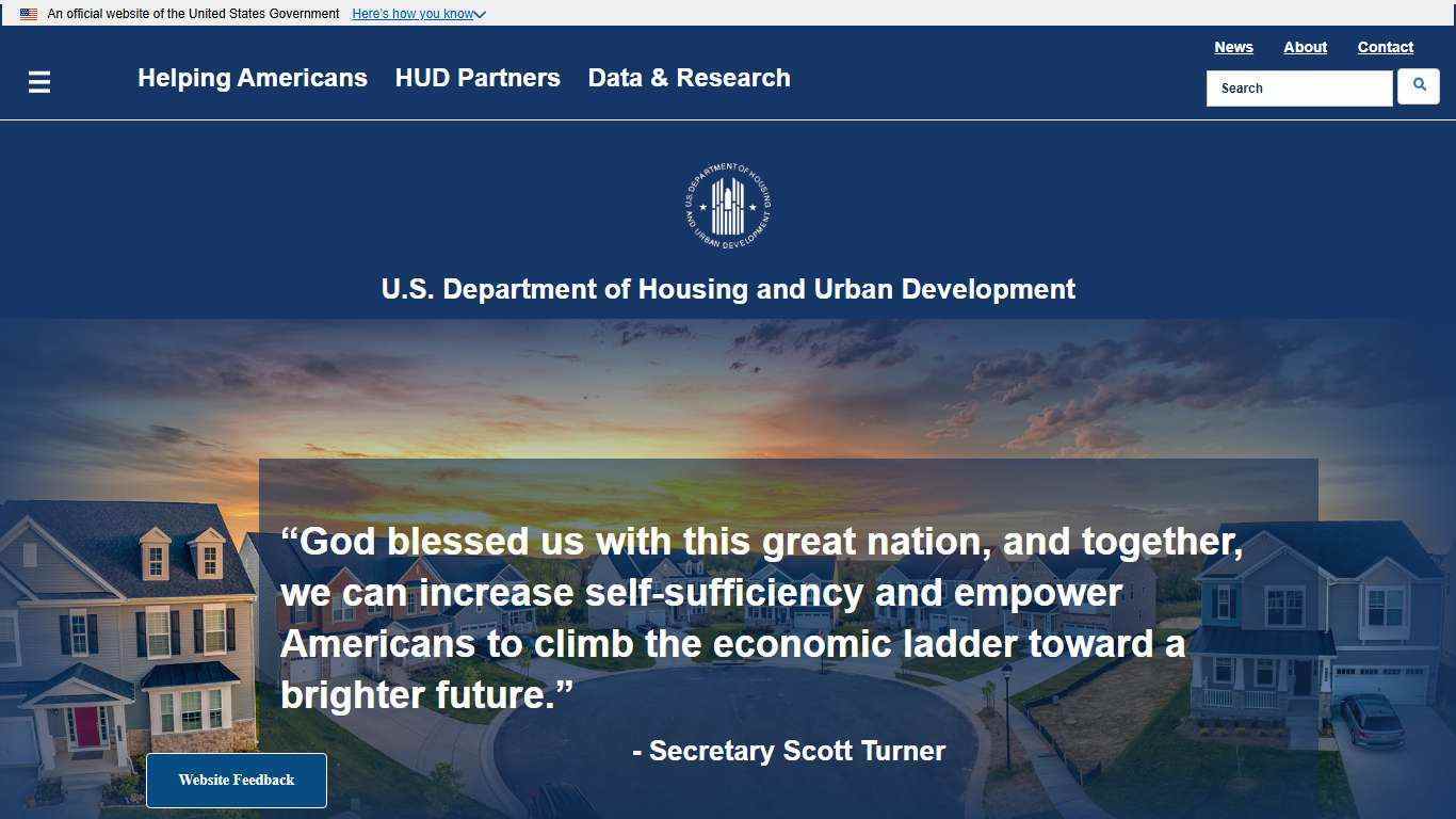 HUD Home | HUD.gov / U.S. Department of Housing and Urban Development (HUD)